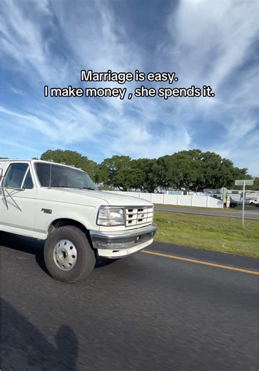 Jk I do most of the spending 😂 #fyp #married #trucktok #obsford #marriage @mrellan