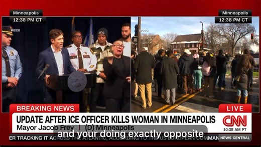 IN VIDEO (Warning, video contains strong language that others may find offensive.) Minneapolis Mayor Jacob Frey unleashed a furious rebuke of Immigration and Customs Enforcement (ICE) on Wednesday, January 7, following the fatal shooting of a 37-year-old woman during an encounter with federal agents. He called the agency’s account of the incident “bulls**t” and demanded its officers leave the city. The shooting occurred amid an expanded federal law enforcement presence in Minneapolis, a move tha