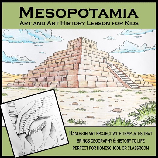 Mesopotamia Art Project for Kids | Ancient History Lesson (PDF) - Etsy