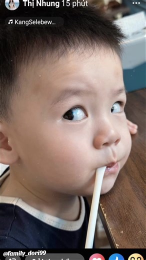 #CapCut Hôm nay cuối tuần nên bố Tuấn và mẹ Nhung cho em pizza 🍕 đi uống nước nè, trông em Pi đáng iu vãiii 😝❤️ #tunrika〽️ #thinhung99 #khoaitay22🥔 #babypizza🍕