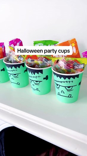 Easy Halloween Party Cups for Spooktacular Fun