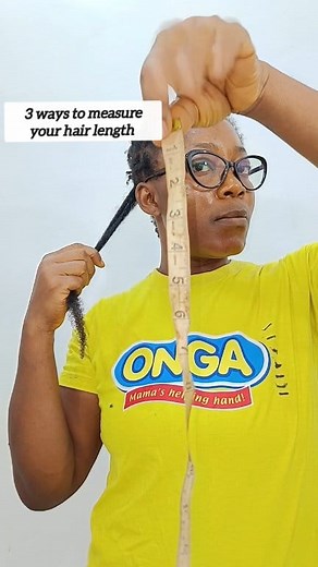 How to Measure your Hair Length. #fblifestyle #hairgoals | Hair Tips & Lifestyle