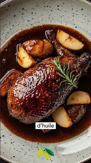 Caille Rôtie Délice de la Cuisine Française