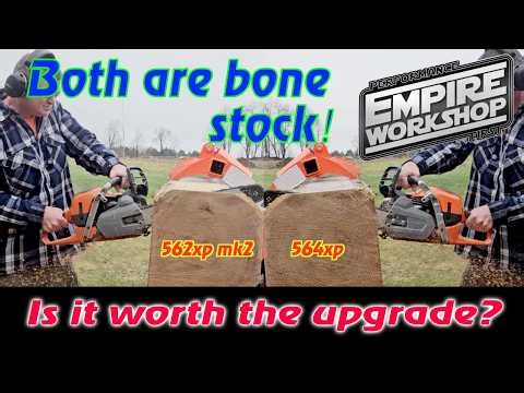 #husqvarna 564xp vs 562xp mk2 #empireworkshop #chainsaw #arborist #logging