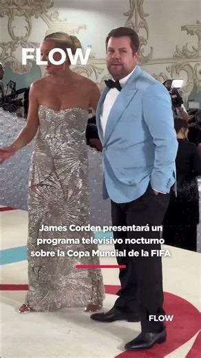 James Corden presentará un programa nocturno especial centrado en la FIFA World Cup 2026.