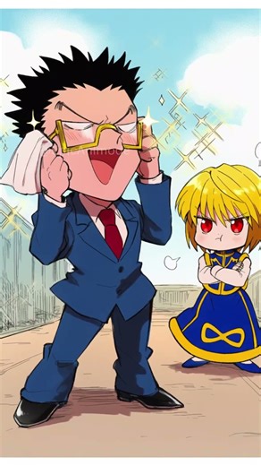 Leorio & Kurapika 😂 Funny #anime #youtubeshorts