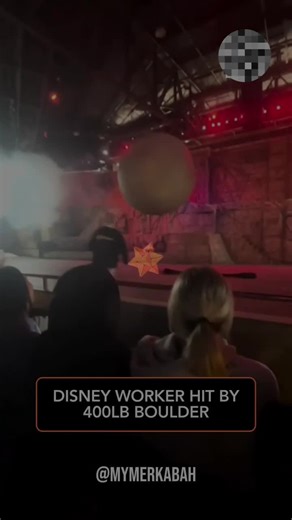 Well, he saved Disney from about 20 lawsuits in the first few rows if that ball went in the crowd ￼ #DisneyWorld #IndianaJones #HeroicMoment #DisneyHero #RunawayBoulder #ViralVideo