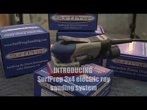 SurfPrep 3x4 Electric Ray Sander