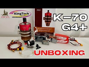 My FIRST TURBINE | KingTech K-70G4+ | UNBOXING (English/Français) 4K 60fps