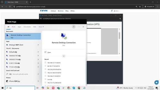 How to Log Into Your Virtual Desktop Using a Windows Computer - FXVM Knowledge Base