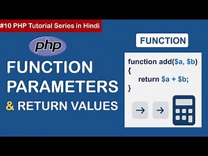 Function Parameters & Return Values in PHP