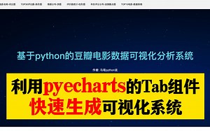【Python毕设】python pyecharts mysql flask，可视化分析web系统