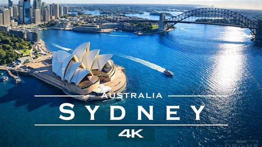 Sydney, Australia stunning 4K drone views