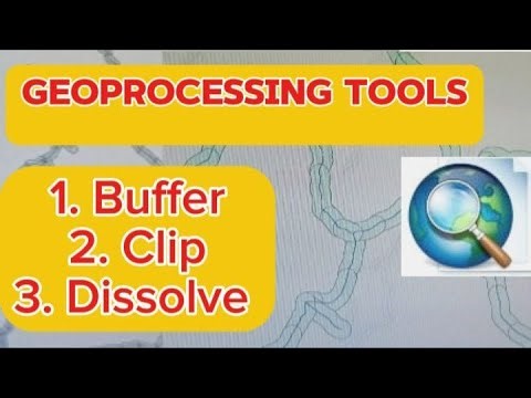 ArcGIS Geoprocessing Tools(Buffer, Clip and Erase)