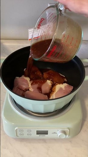 slow cooker honey balsamic chicken