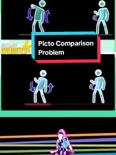 Just Dance Pictogram Comparison for Ariana Grande's Problem