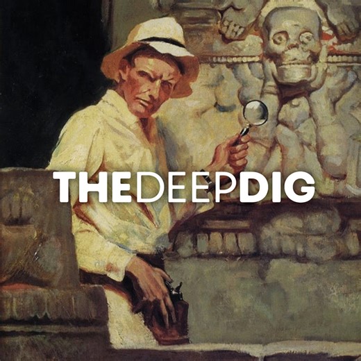 THIS WEEK: Archaeology gets weird! The #DeepDig: Weird Archaeology starts this Thursday, April 6, and takes you on an epic investigation to sort archaeological fact from fiction with David S. Anderson, Ph.D.. Explore how the public perception of a scientific discipline has become entangled with pulp fiction adventure heroes, legends of sunken continents, and esoteric religious beliefs. Dig deeper into the origins of lost city legends; the spread of ancient wisdom revival traditions; the adoption