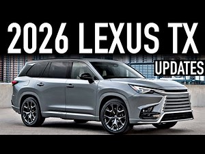 2026 Lexus TX.. What's New?