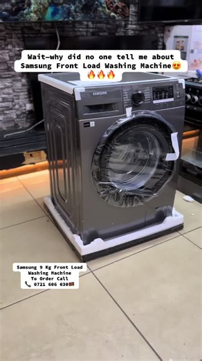 Samsung 9 Kg Front Load Washing Machine Review