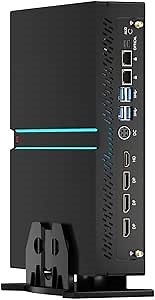msecore Mini Desktop Computer - 14th Gen Intel Core i9-14900F 24-Core Processor, 64GB DDR5 RAM, 4T PCIE 4.0 SSD, NVIDIA GeForce RTX 4070 12GB GDDR6 Graphics, WiFi 6e, 8K, Four Display, Windows 11 Pro