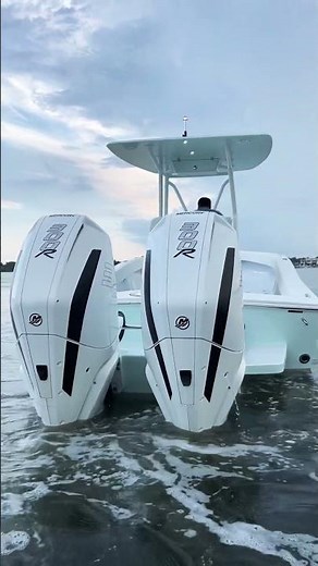 27 Conch Launching with 600up from twin 300Rs #powerboat #fishing #yacht