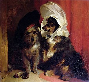 Comical Dogs | Landseer | Painting Reproduction