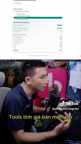 Công cụ tính giá bán miễn phí cho người bán