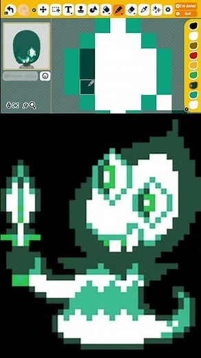How to make Rudinn from Deltarune #rudinn #deltarune
