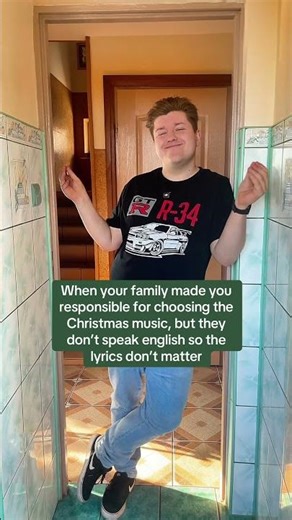 What a beautiful song #humor #christmas #relatable #fyp #viral #skit