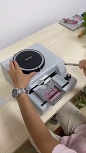 Metal Stamping Machine Dog Tag Coding Embosser Machine Coder Manual Stamping Machine Stamping Code Printing Adjustable 1/7Inch and 1/10Inch Intervals