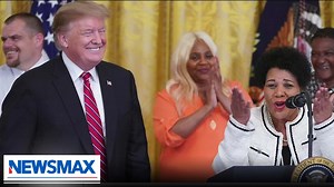 "President Trump saw my case and the rest is history, I was set free." A new documentary focuses on former President Donald Trump granting clemency to Alice Marie Johnson. She speaks about what her life has been like since. | NEWSMAX