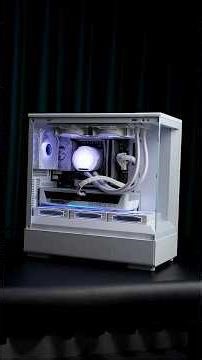 Aesthetic Gaming Setup | Aigo Xiaolan Sea View Case 🌊🧊