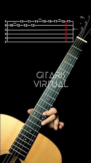 Adelle - Rolling In The Deep (chorus) | #guitartabs