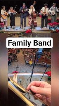POV bluegrass family band performs "I Am The Man Thomas" live in Trustville Alabama