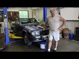 1981 Mercedes 380SL Engine Removal and Rebuild - Part 1