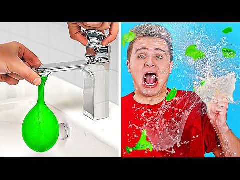 ŚMIESZNE POMYSŁY NA PRANKI || Wojny Prankowe od 123 GO!