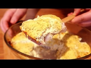 Quick dinner for the holidays made in 10 min / Everyone will love / Creamy fish 👍🔝