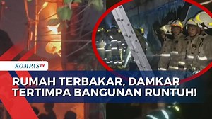 Petugas Damkar Terluka, Tertimpa Tembok Bangunan saat Padamkan Kebakaran di Sawah Besar | SAPA PAGI