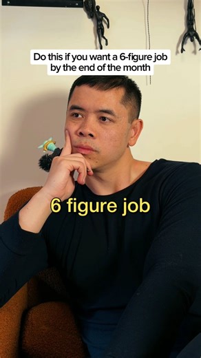 Jonathan Javier | Wonsulting👀💡 on Instagram: "Want a six figure job by the end of this month? If you want a 6 six figure offer that fast, you need to stop thinking like an applicant but as someone prequalified. The goal is simple. Make it easy for the person who decides to say yes. Here’s the fastest way to do it. Go on LinkedIn and search: hiring + your role (example: hiring software engineer). Add filters like your years of experience, then check the posts. You’ll find people actively hiring