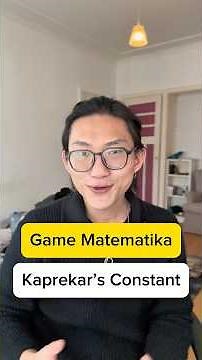 Game matematika: Kaprekar’s Constant. #belajarsemenit #itb #matematika #game