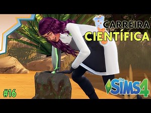 CRATERA ALIENÍGENA? - Carreira Científica - The Sims 4 - #16 - Larissa MJ