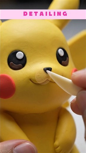 This Pikachu Is 100% Made of Clay! 🤯
