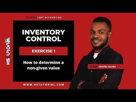 Inventory Control - Exercise 1 - Inventory Management
