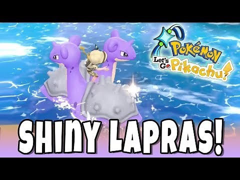 Best Way to Find *SHINY LAPRAS* in Pokemon Let's GO Pikachu & Eevee!