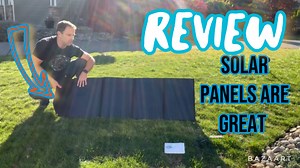 Watch Large Solar Generator. Great for camping on Amazon Live