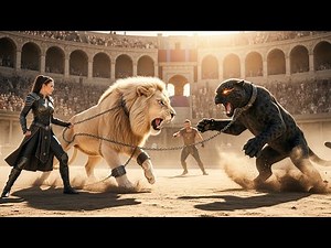 Legendary White Lion vs Savage Black Panther | Full Cinematic Battle | Who Will Win?