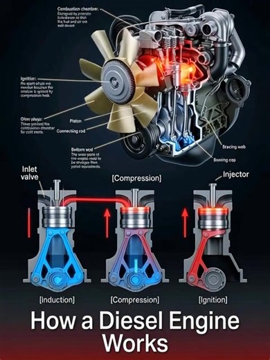 Diesel Engine explained. #Diesel #Engines | Gilbert Nyamberi