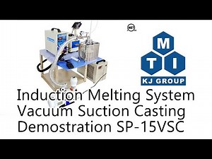 Vacuum Suction Casting Using Induction Melting System