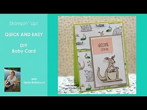 How to Make a Quick and Easy DIY Baby Card
