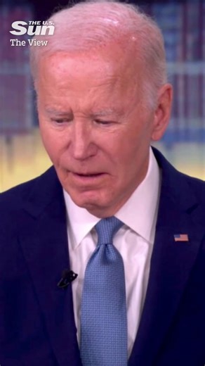 Biden slams Trump's first 100 days in office during rant on The View | The US Sun - Entertainment